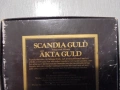 № 8601 Винтидж комплект SCANDIA GULD – две мини солнички с подносче  , снимка 5