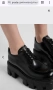Продавам почти нови Prada Monolith дамски обувки (черни) Като нови! 39, снимка 1