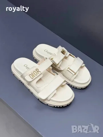 Christian Dior Нови Дамски Чехли Различни Цветове , снимка 2 - Чехли - 55343537