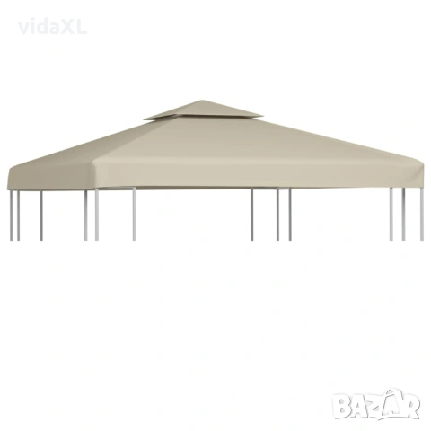 vidaXL Покривало за шатра, резервно, бежово(SKU:40875)