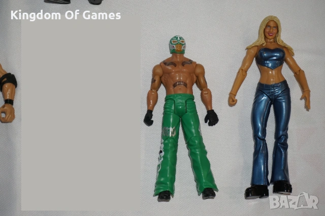 Кеч Фигури Torrie Wilson/Triple H/Matt Hardy/Edge/Mark Henry/Sandman/Ric Flair/Chris Jericho, снимка 9 - Колекции - 54310666