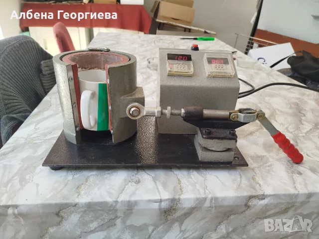 Машина за термопреса за чаши, снимка 11 - Други стоки за дома - 55681084
