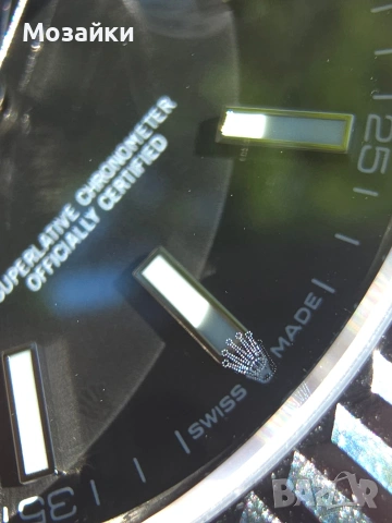 Rolex Datejust 41 mm Fluted Bezel Jubilee Bracelet Rhodium Dial, снимка 14 - Мъжки - 55087466