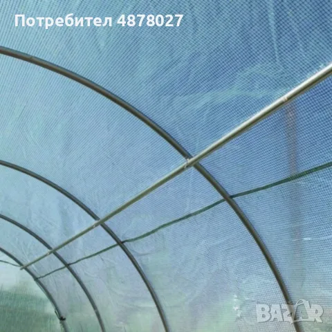 Градинска четирисегментна бяла оранжерия - модерен и ярък дизайн - 6 х 3 х 2м, снимка 9 - Оранжерии - 55693120