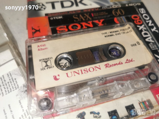 AEROSMITH UNISON TAPE 1106261249H2E7R, снимка 2 - Аудио касети - 54865795