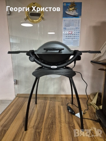 Чисто нова Оригинална Стойка (Stand) + Странични Масички за Weber Q Серия 1000/1200/1400, снимка 2 - Скари - 54545851