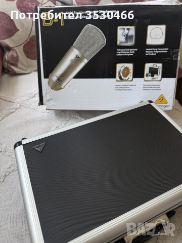 behringer  B1 микрофон, снимка 2 - Микрофони - 55603572