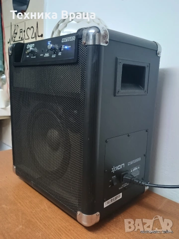 Преносима Bluetooth тонколона ION Party Rocker с вградена светлинна топка за парти ефекти., снимка 10 - Bluetooth тонколони - 55185496