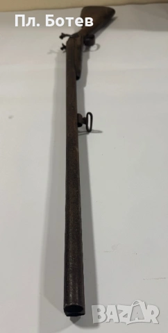 Стара двуцевна капсулна пушка, снимка 8 - Антикварни и старинни предмети - 54140081