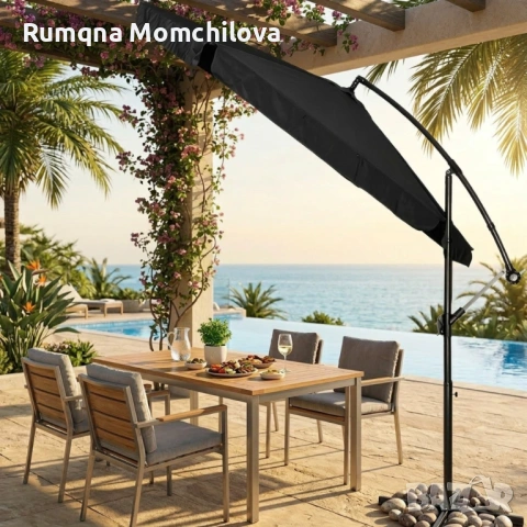 Голям градински чадър , снимка 3 - Други - 53966443