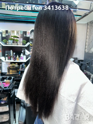 Продавам треса за коса – тъмно кестенява, запазена, снимка 4 - Други - 54013625