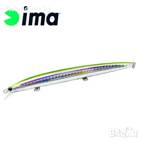 IMA KO 130S 130mm 12g – японски потъващ воблер за лефер, лаврак и паламуд, снимка 4 - Такъми - 55388991