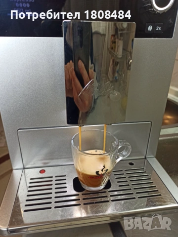 Кафе автомат Мелита кафе СI машината е много запазена работи перфектно , снимка 2 - Кафемашини - 54035219