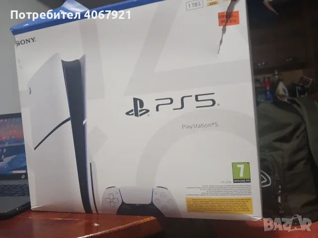 Playstation 5 Slim Disc Edition 1 TB Bundle + Dual Sense + EA Sports FC 25 & FC26, снимка 8 - PlayStation конзоли - 55675764