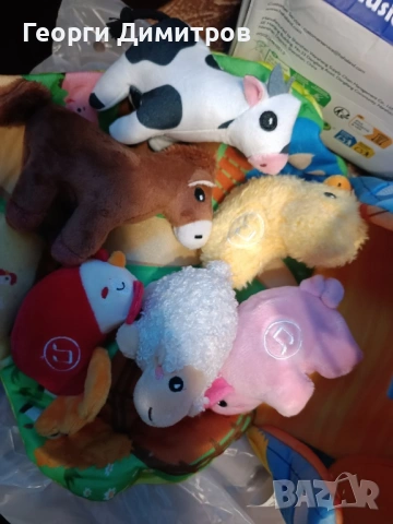 Плюшена къщичка със плюшени музикални животинки , снимка 2 - Музикални играчки - 53955209