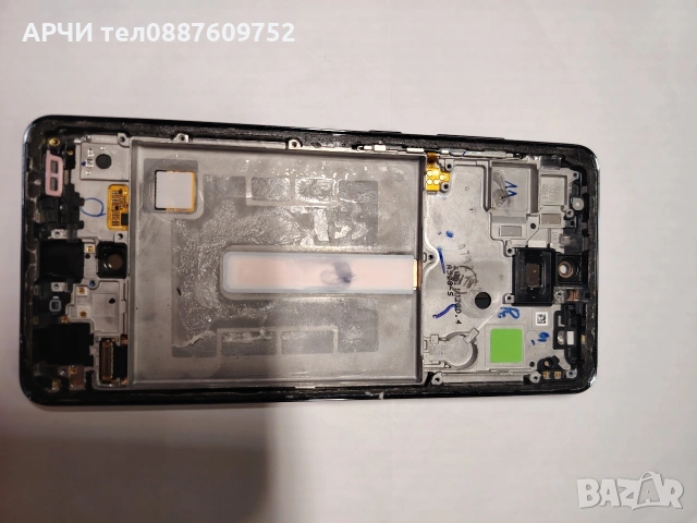 LCD Дисплей за Samsung оригинален черен A52 4G/5G A52S A525B/A526U/A528 OLED+РАМКА, снимка 2 - Samsung - 54474382