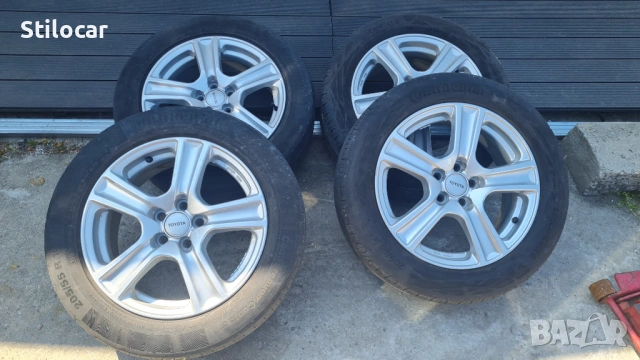 Джанти с гуми Toyota Avensis II,Prius II 5X100 16 цола