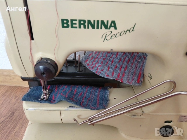 Шевна машина BERNINA 530 record , снимка 15 - Шевни машини - 36919873