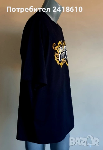 Versace Jeans Couture Cotton Regular Fit Mens Size XL НОВО! ОРИГИНАЛ! Мъжка Тениска!, снимка 2 - Тениски - 54152075