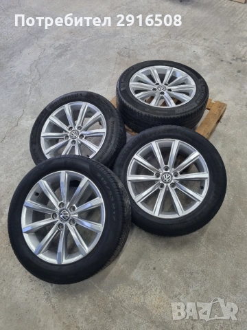 Оригинални джанти за Vw passat B8 модел 17inch , снимка 2 - Гуми и джанти - 55007332