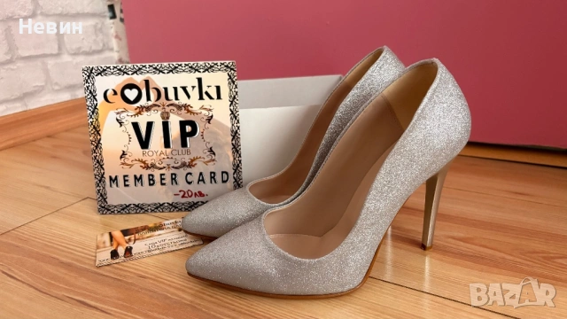 Елегантни дамски официални обувки, снимка 6 - Дамски обувки на ток - 53998190