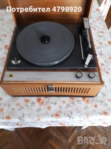 Продавам грамофон "Ритъм", снимка 4 - Грамофони - 54238606
