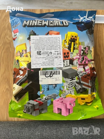 Minecraft комплект фигурки. 
