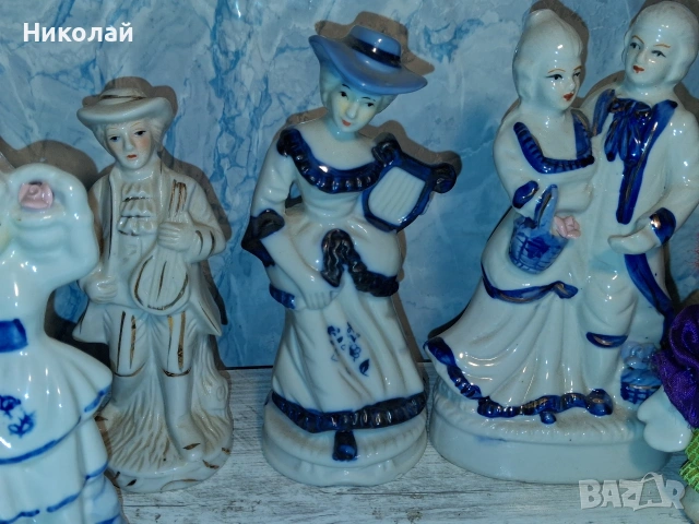 Лот 8 Порцеланови Фигури , снимка 4 - Антикварни и старинни предмети - 54527421