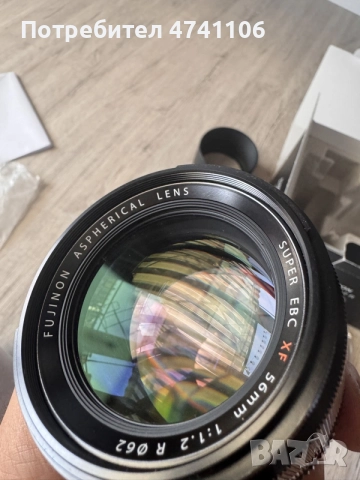 Fujinon XF56mm F1,2R, снимка 3 - Обективи и филтри - 55413693