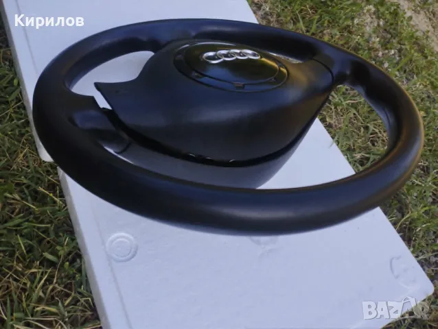 Оригинален трилъчев волан с airbag за Audi A3 8L / A4 B5 / A6 C5, снимка 3 - Части - 55294474