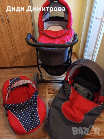 Количка 3 в 1