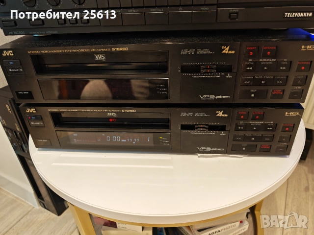 Jvc Hr-D755Eg, снимка 4 - Плейъри, домашно кино, прожектори - 54588221