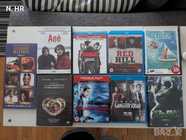 DVD Филми - на английски и български 