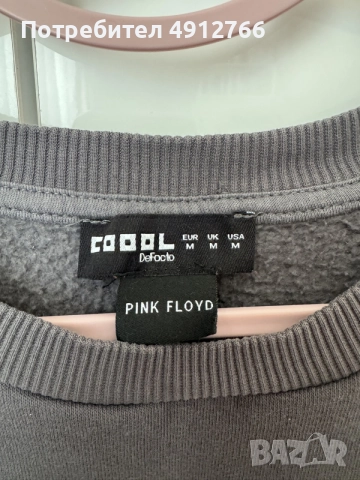 Тъмносив суичър / блуза Pink Floyd, снимка 3 - Суичъри - 55596107