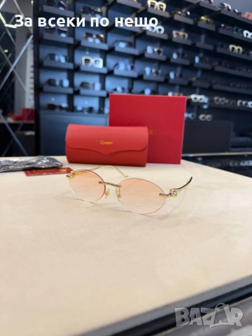 Cartier Слънчеви Очила С UV400 Защита Картие - Различни Цветове Код SK1735, снимка 2 - Слънчеви и диоптрични очила - 55074376