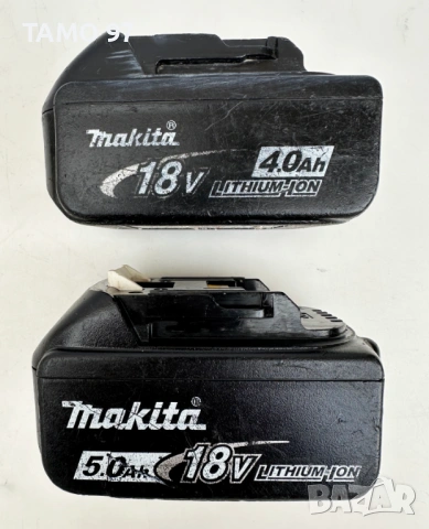 Makita BL1840 и BL1850B - Акумулаторни батерии 18V 4.0Ah и 5.0Ah