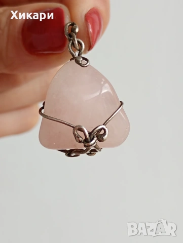 Медальони с естествени камъни , снимка 5 - Колиета, медальони, синджири - 54107949
