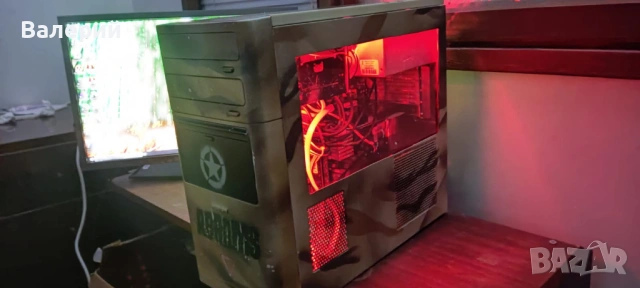 Геймърски Компютър "Abroms" | Quad Core | 8GB RAM | SSD + 1TB HDD | Готов за Игри и Работа