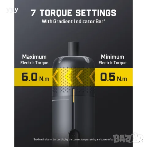 Fanttik Nex S 2 Pro електрическа отверка, снимка 2 - Отвертки - 55428797