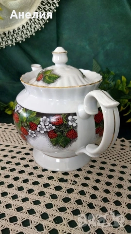 Chodziez Poland чайник с малини, снимка 3 - Чаши - 54840673