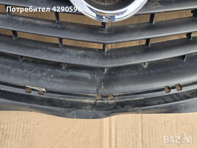 Решетка за Opel Meriva B / Мерива след 2010 г., снимка 2 - Части - 54085521