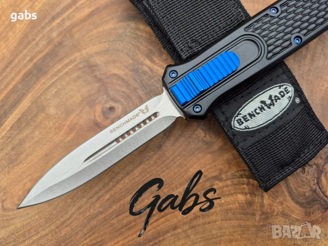 Автоматичен нож Benchmade AUTO Navy SEAL OTF BM838 с калъф, снимка 5 - Ножове - 54485827