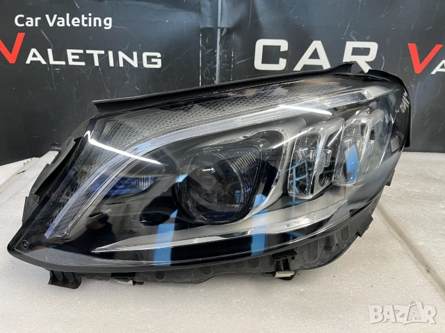 Фарове фар ляв Mercedes C W205 Facelift Face farove far Мерцедес Ц 205 Мултибийм Multibeam LED