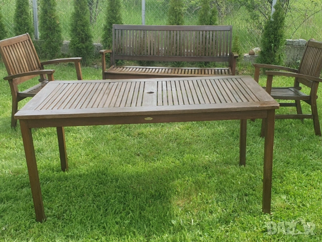 Градински комплект Jutlandia hardwood, снимка 12 - Градински мебели, декорация  - 54493190