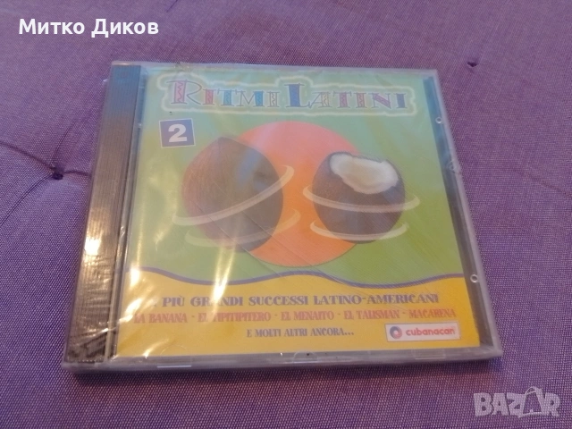 аудио CD с латино музика ново"Ritmi Latini 2". - Macarena,ElTalisman