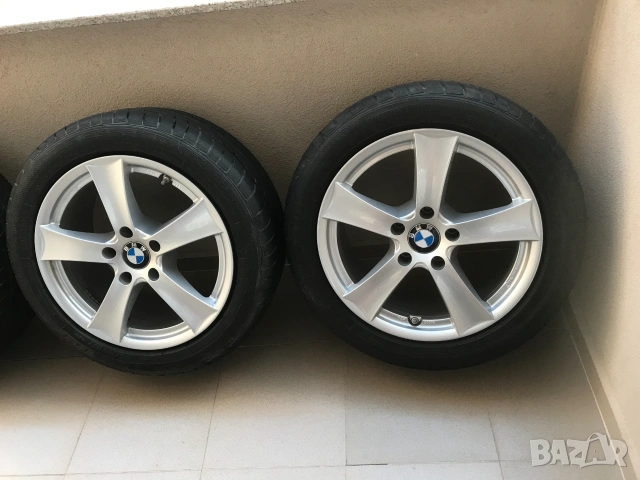 Алуминиеви джанти 17 инча Dezent 5x120 8J ET34 с летни гуми за BMW F30 F31 F3x, снимка 3 - Гуми и джанти - 55164584