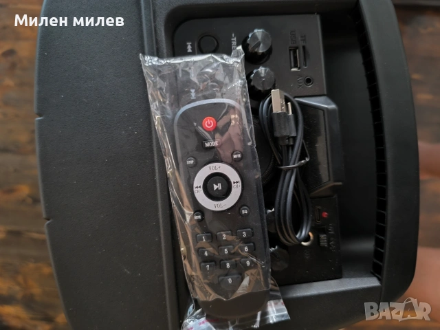продавам чисто нова караоке колона, снимка 5 - Bluetooth тонколони - 55211019