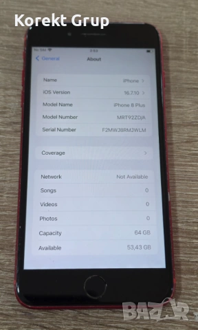 Apple iPhone 8 Plus 64GB, снимка 5 - Apple iPhone - 54235361