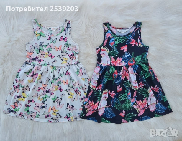 Детски рокли H&M 2-4 години 
