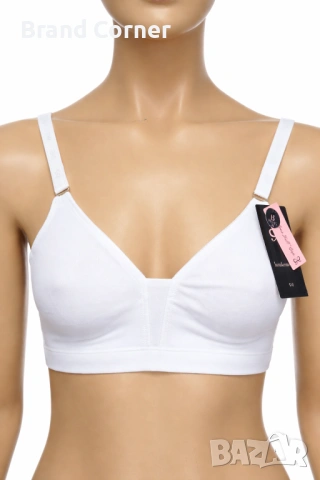 Hunkemöller бял сутиен 80B с меки чашки и регулируеми презрамки